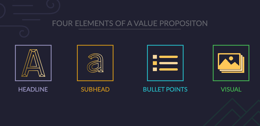 Elements of a value proposition