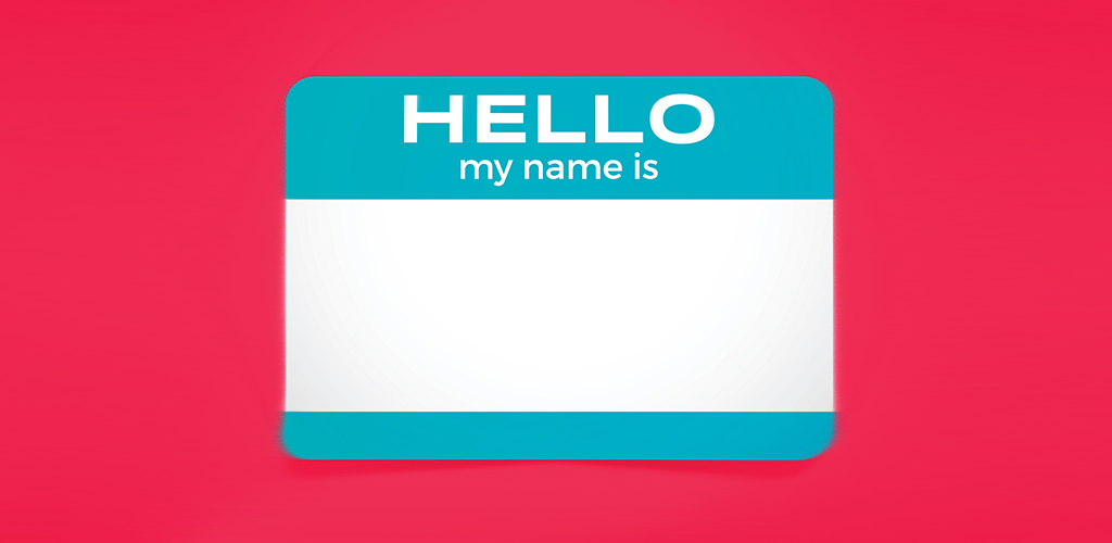 Name tag